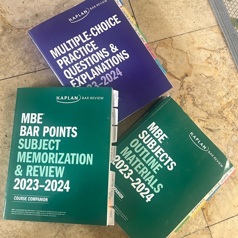 Kaplan bar prep MBE prep